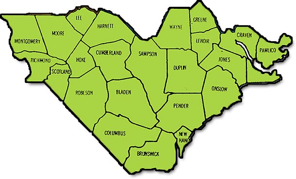 Fayetteville RALC Map